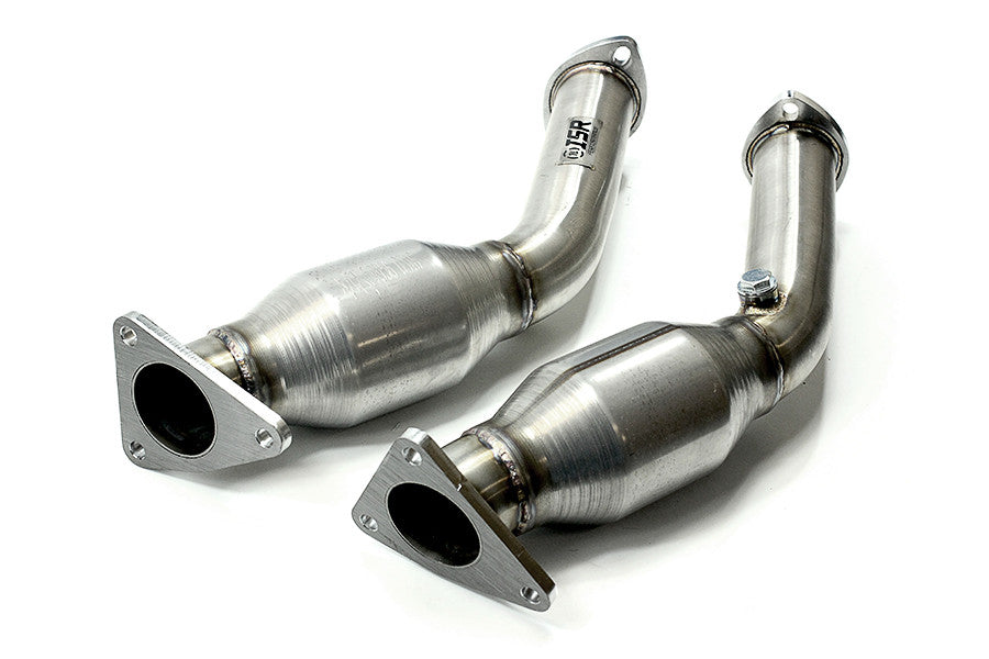 ISR PERFORMANCE / EXHAUST LOWER DOWN-PIPE WITH HIGH-FLOW CATS (IS-HFC-Z34) *** INFINITI G35 (2006-2007), INFINITI G37 (2008-2013), NISSAN 350Z (2007-2008), NISSAN 370Z (2009-2020) VQ35HR / VQ35VHR ENGINES