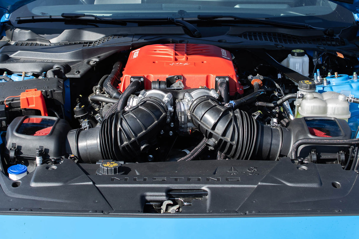ROUSH PERFORMANCE / COLD AIR INTAKE SYSTEM / BLACK TUBING (422334) *** FORD MUSTANG GT (2024-2026), FORD MUSTANG DARK HORSE (2024-2026) 5.0L / V8 ENGINE