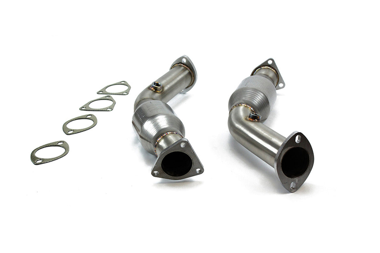 ISR PERFORMANCE / EXHAUST LOWER DOWN-PIPE WITH HIGH-FLOW CATS (IS-HFC-Z33) *** INFINITI G35 (2003-2005), NISSAN 350Z (2003-2006) VQ35DE ENGINE