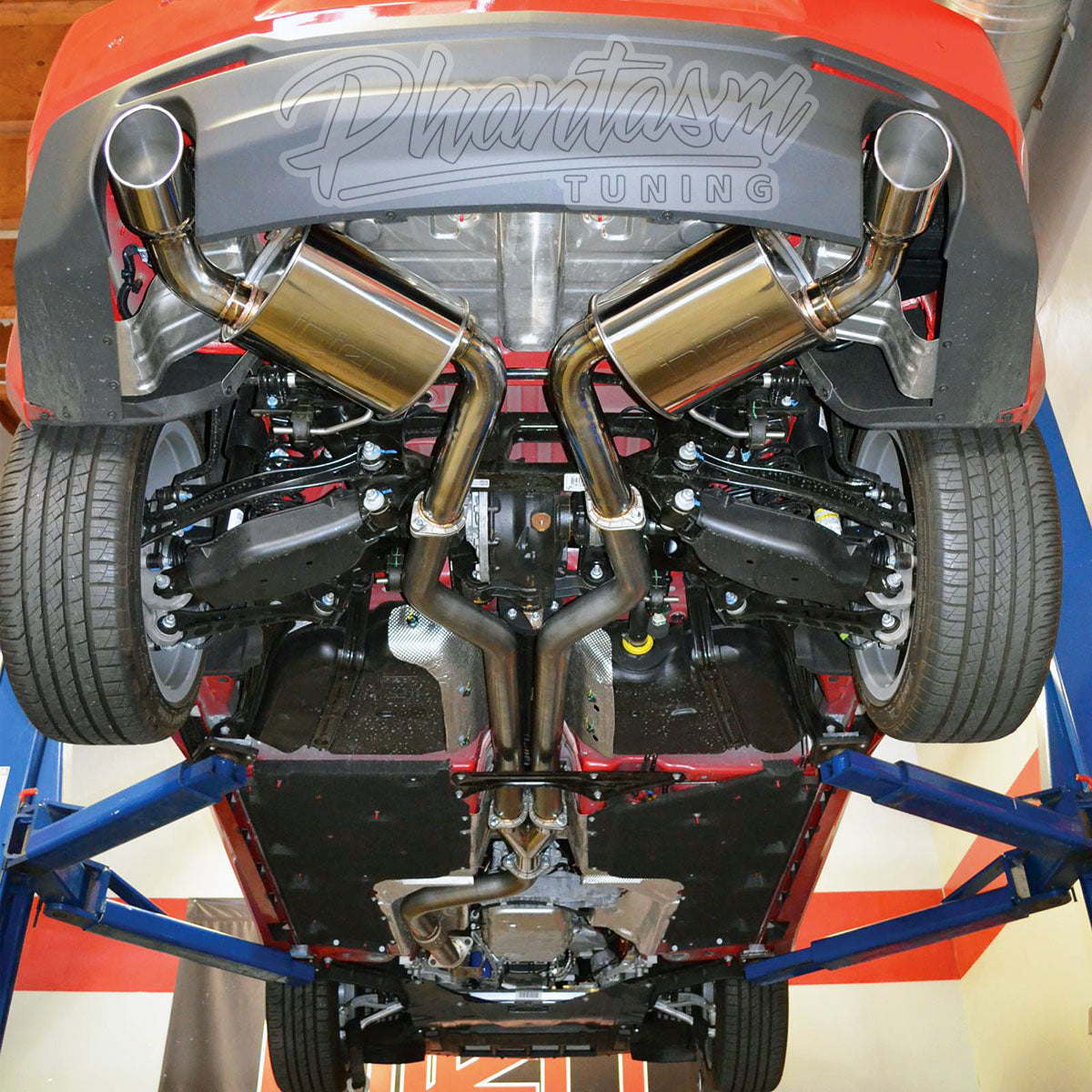 INJEN / SES CAT-BACK EXHAUST SYSTEM / DUAL POLISHED TIPS (SES7300) *** CHEVROLET CAMARO (2016-2023) 2.0L TURBO