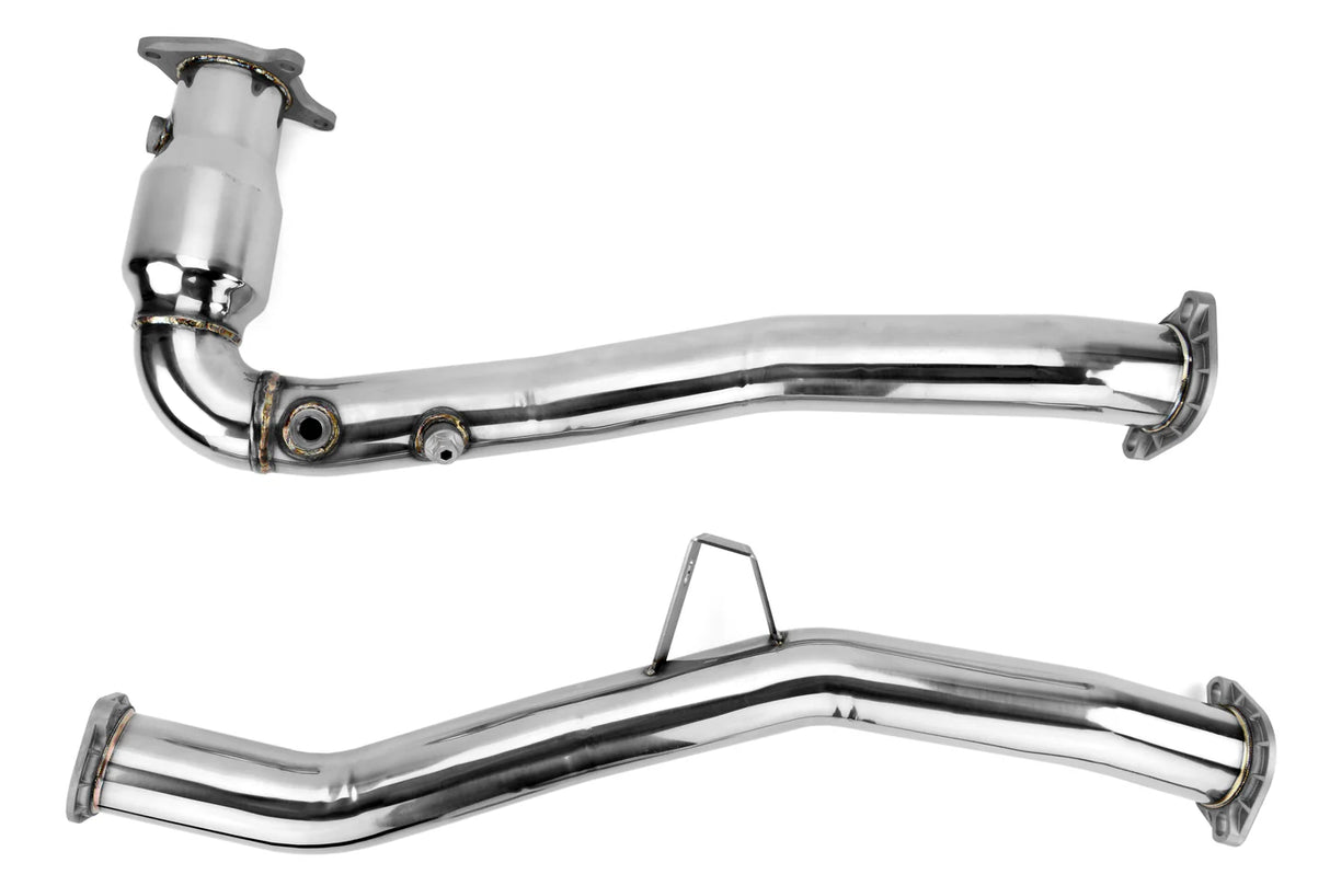 INVIDIA / EXHAUST J-PIPE WITH HIGH FLOW CAT / FRONT LOCATION CATTED DOWN-PIPE (HS15SWADOC) *** SUBARU WRX (2015-2021) 2.0L TURBO / CVT AUTOMATIC TRANSMISSION
