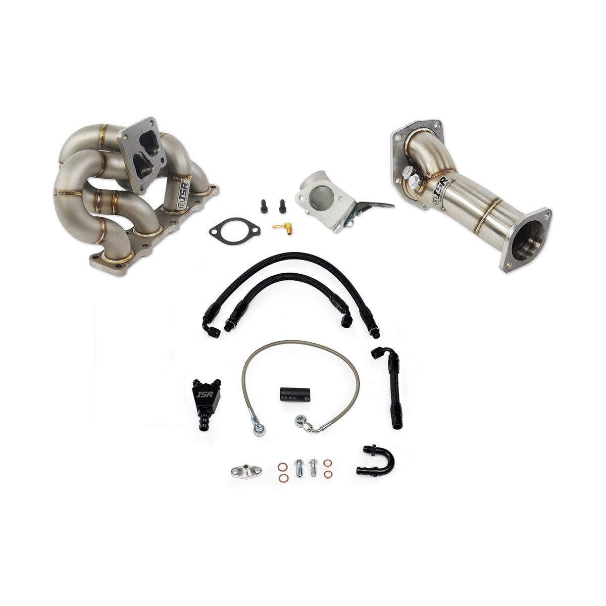 ISR PERFORMANCE / TURBO MANIFOLD / EVO-9 TURBO CONVERSION KIT (IS-GEN-EVO9-KIT-BK2) *** HYUNDAI GENESIS COUPE (2013-2016) 2.0L TURBO