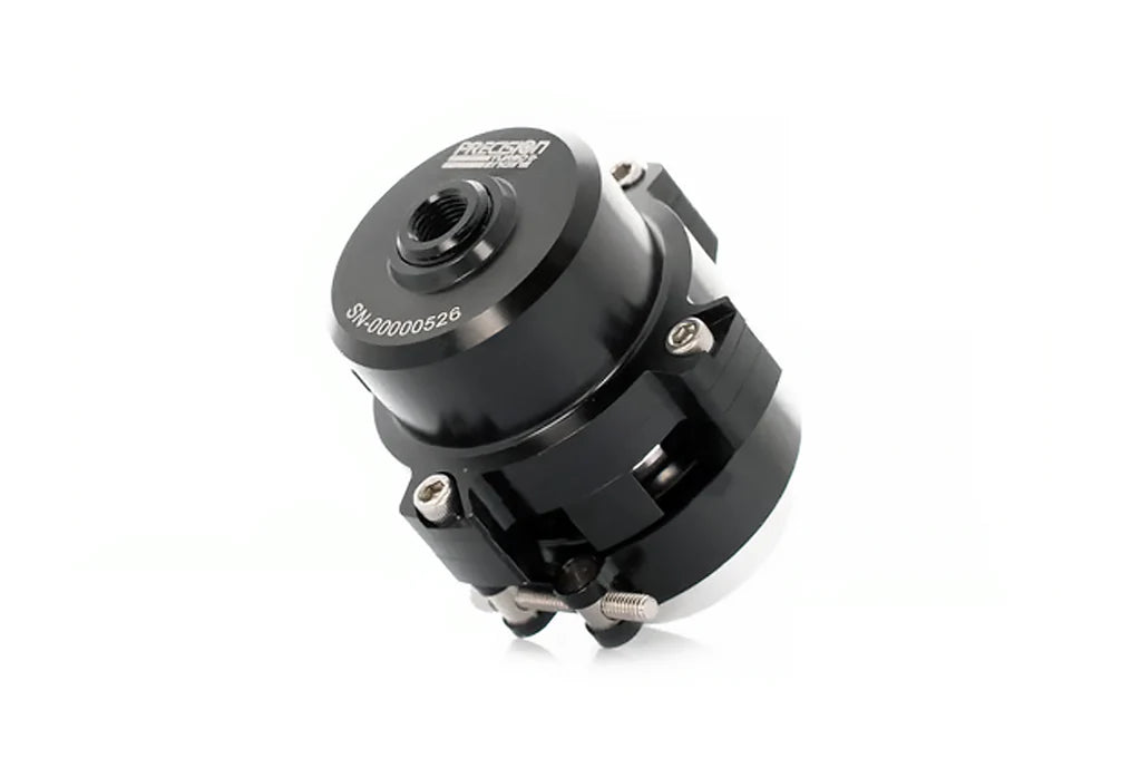 PRECISION TURBO / PTE 33 MM BOV / BLOW OFF VALVE / V-BAND FLANGE / BLACK COLOR (PBO083-2000) *** UNIVERSAL APPLICATIONS