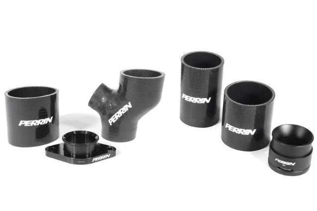 PERRIN / INTERCOOLER CHARGE-PIPE / BLACK PIPING (PSP-ITR-201BK) *** SUBARU WRX (2022-2026) VB / 2.4L TURBO