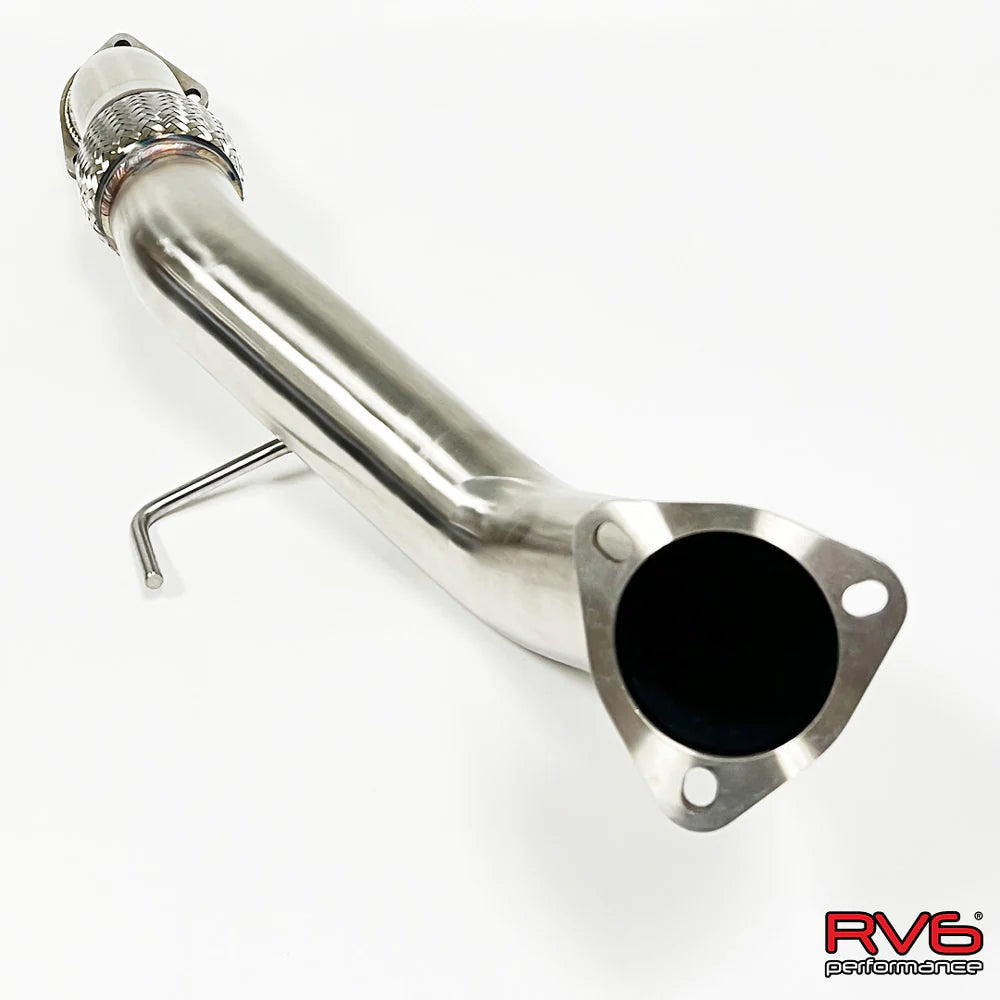 RV6 PERFORMANCE / EXHAUST SYSTEM / FRONT-PIPE SECTION (FP-CIVICSI-22) *** ACURA INTEGRA (2023-2026), HONDA ACCORD (2018-2022), HONDA CIVIC (2022-2026), HONDA CIVIC SI (2022-2026) 1.5L TURBO