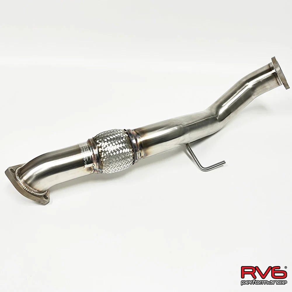 RV6 PERFORMANCE / EXHAUST SYSTEM / FRONT-PIPE SECTION (FP-CIVICSI-22) *** ACURA INTEGRA (2023-2026), HONDA ACCORD (2018-2022), HONDA CIVIC (2022-2026), HONDA CIVIC SI (2022-2026) 1.5L TURBO
