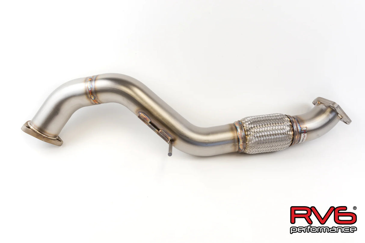 RV6 PERFORMANCE / EXHAUST SYSTEM / FRONT-PIPE SECTION (FP-TYPER-17) *** HONDA CIVIC TYPE-R / FK8 (2017-2021) 2.0L TURBO