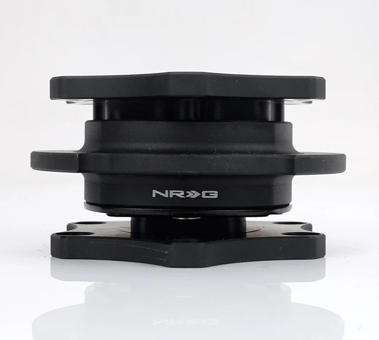 NRG / R200 SFI KEY WAY TYPE / STEERING WHEEL QUICK RELEASE HUB (SRK-R200MB-MB) *** MATTE BLACK BODY / MATTE BLACK GRIP