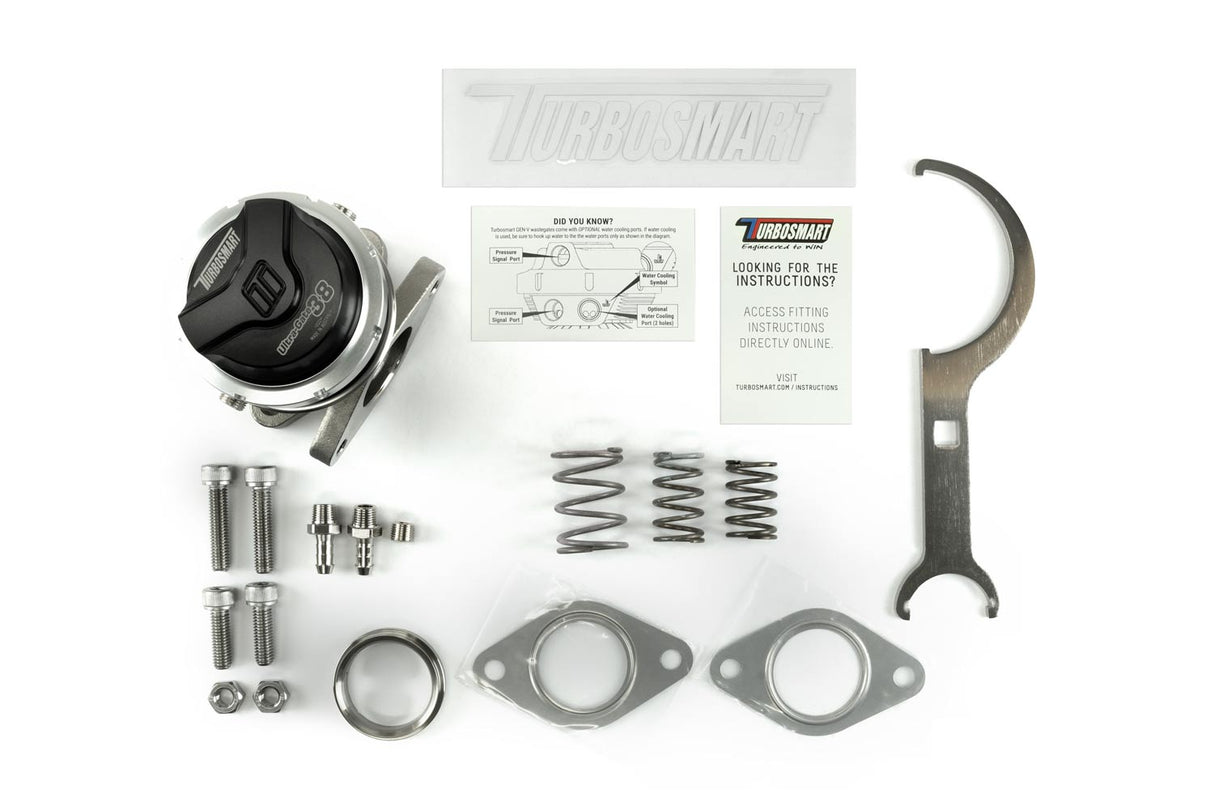 TURBOSMART / EXTERNAL WASTEGATE / GEN 5 / 38 MM ULTRAGATE / 2-BOLT FLANGE / BLACK COLOR (TS-0551-1012)
