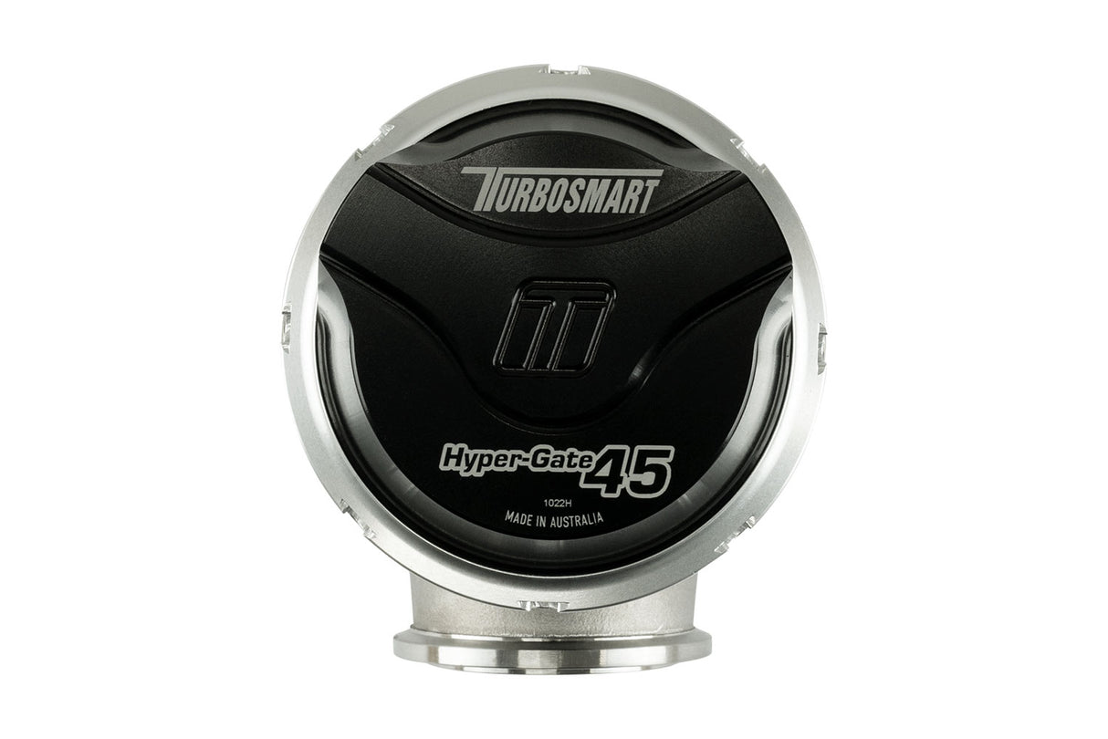 TURBOSMART / EXTERNAL WASTEGATE / GEN 5 / 45 MM HYPERGATE / V-BAND FLANGE / BLACK COLOR (TS-0553-1012)