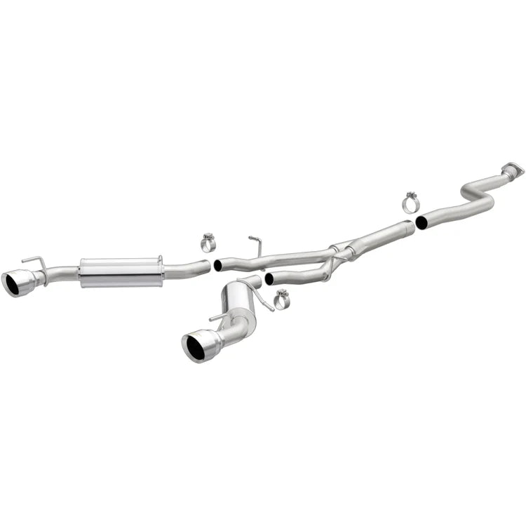 MAGNAFLOW / CAT-BACK EXHAUST SYSTEM / DUAL POLISHED TIPS (19309) *** CHEVROLET CAMARO (2016-2023) 2.0L TURBO