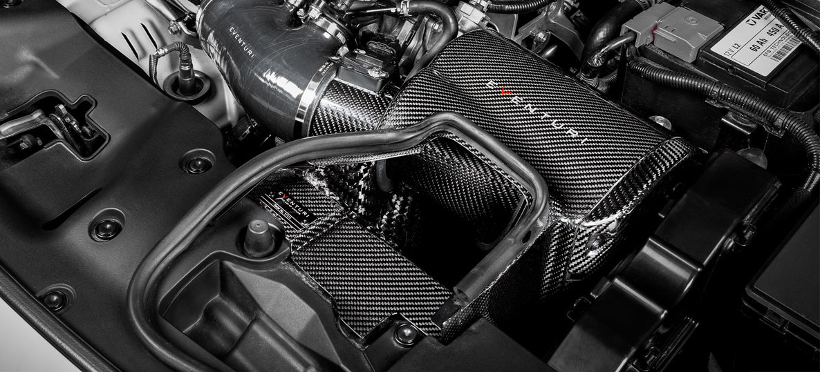 EVENTURI / CARBON FIBER / COLD AIR INTAKE SYSTEM (EVE-FK8-CF-INT) *** HONDA CIVIC TYPE-R (2017-2021) 2.0L TURBO / FK8
