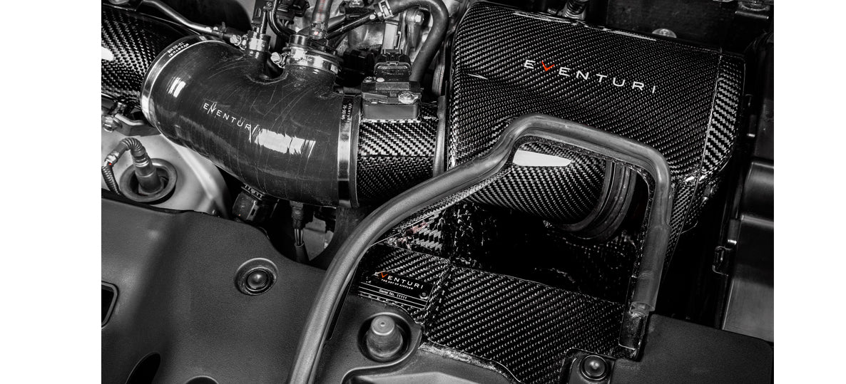EVENTURI / CARBON FIBER / COLD AIR INTAKE SYSTEM (EVE-FK8-CF-INT) *** HONDA CIVIC TYPE-R (2017-2021) 2.0L TURBO / FK8