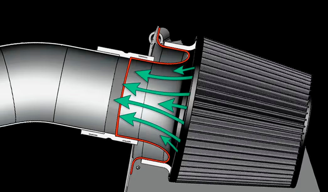 INTEGRATED ENGINEERING / COLD AIR INTAKE SYSTEM (IEINCI11) *** AUDI A3 / S3 / 8V (2015-2021), VOLKSWAGEN GOLF / GOLF GTI / GOLF R / JETTA GLI / MK7 / MK7.5 (2015-2021) *** 1.8T / 2.0T / MQB ENGINE
