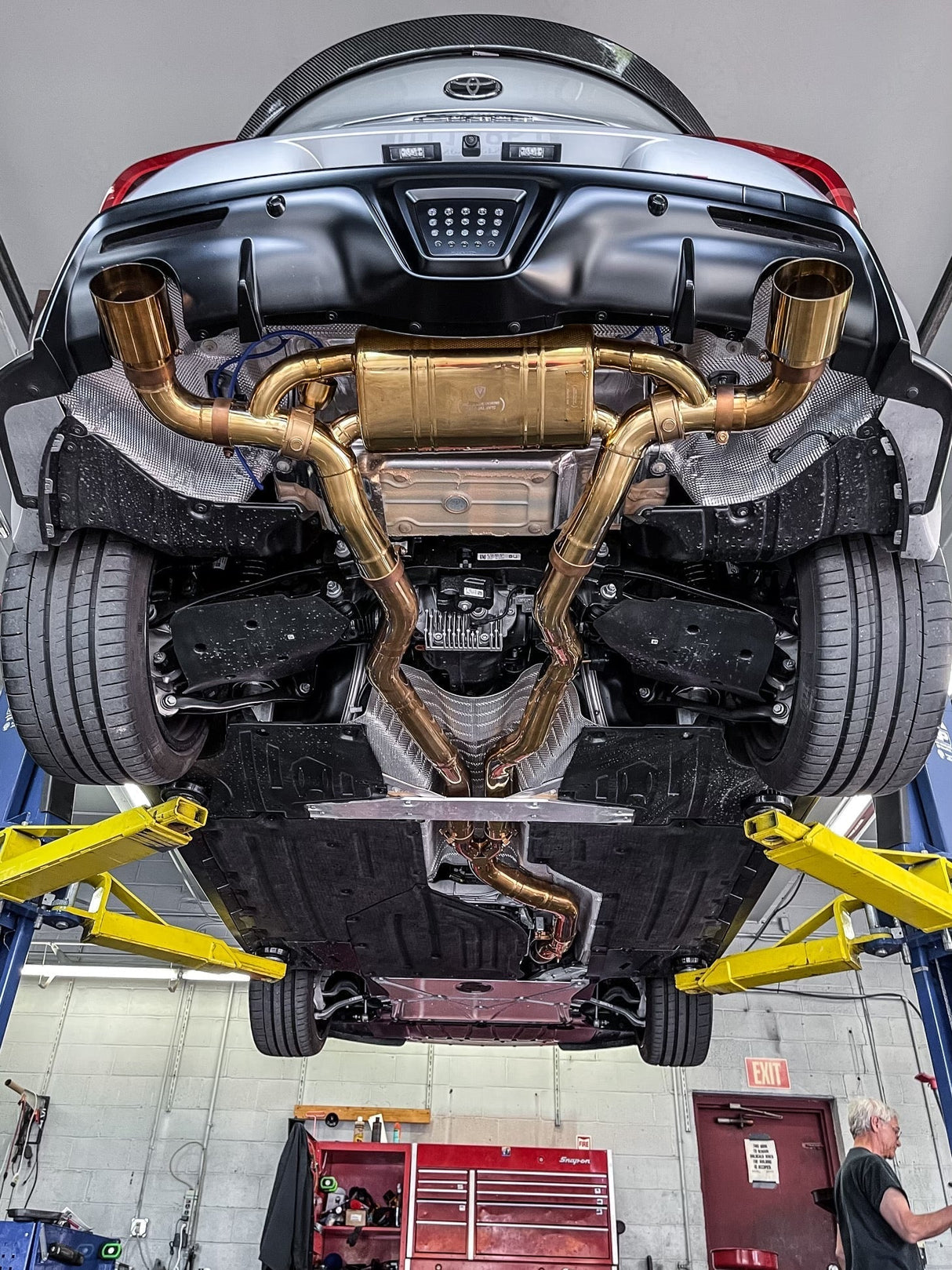 VALVETRONIC DESIGNS / VALVED SPORT EXHAUST SYSTEM (TOY.A90.VSES.BR) *** TOYOTA SUPRA (2020-2025) 3.0L TURBO / A90 / A91