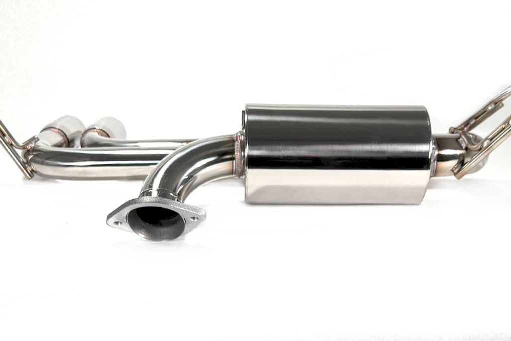 CORKSPORT / CAT-BACK EXHAUST SYSTEM / POLISHED TIPS (NDM-6-100-12) *** MAZDA MX5 MIATA (2016-2026) 2.0L ENGINE