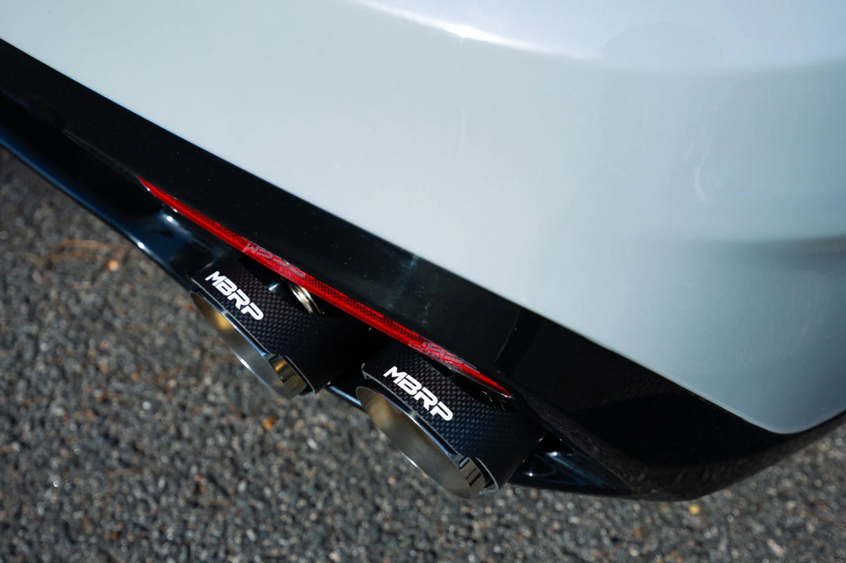 MBRP / CARBON FIBER EXHAUST TIPS (T5195CF) *** KIA STINGER GT (2018-2021) 3.3L TWIN TURBO