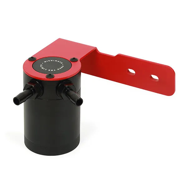 MISHIMOTO / BAFFLED OIL CATCH CAN SYSTEM / RED COLOR (MMBCC-ACRD15-18PBERD) *** HONDA ACCORD (2018-2022) 1.5L TURBO
