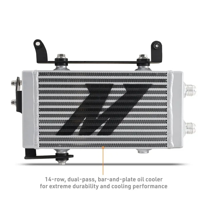 MISHIMOTO / THERMOSTATIC OIL COOLER KIT / SILVER COLOR (MMOC-GRC-23TSL) *** TOYOTA GR COROLLA (2023-2026) 1.6L TURBO