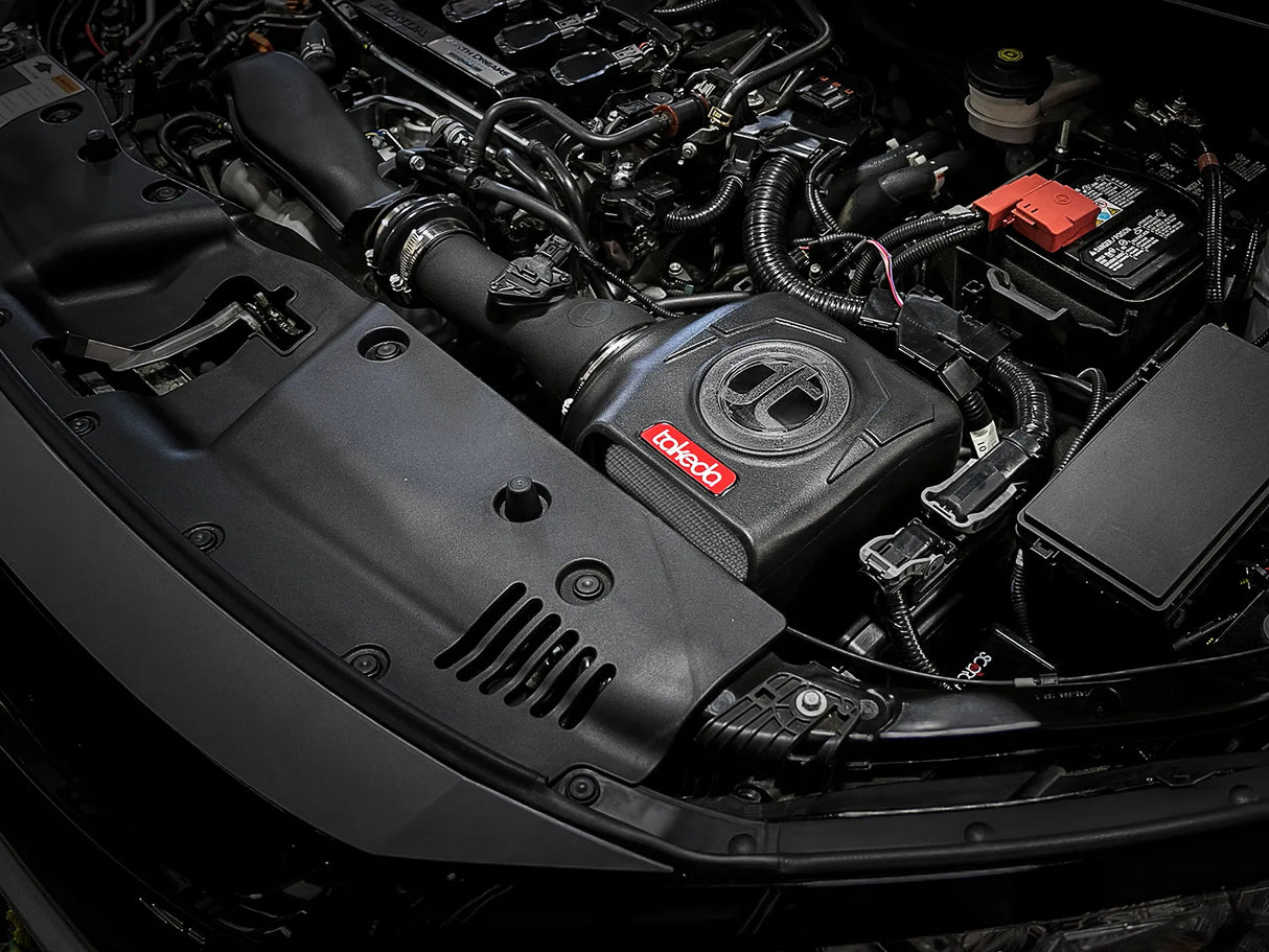 AFE / TAKEDA MOMENTUM / COLD AIR INTAKE SYSTEM / PRO-DRY-S FILTER (TM-1026B-D) *** HONDA CIVIC SI (2017-2021) 1.5L TURBO