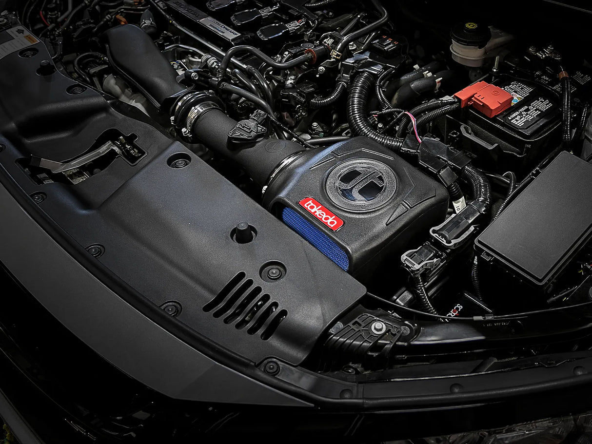 AFE / TAKEDA MOMENTUM / COLD AIR INTAKE SYSTEM / PRO-5R OILED FILTER (TM-1026B-R) *** HONDA CIVIC SI (2017-2021) 1.5L TURBO