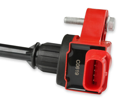 MSD / BLASTER SERIES / IGNITION COIL SET / RED COLOR (82384) *** CADILLAC ATS (2013-2019) 2.0L TURBO