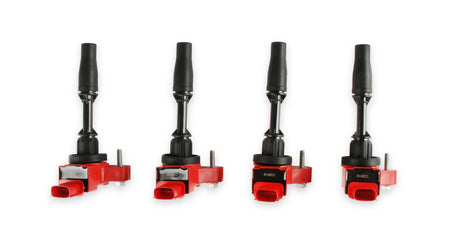 MSD / BLASTER SERIES / IGNITION COIL SET / RED COLOR (82384) *** CADILLAC ATS (2013-2019) 2.0L TURBO