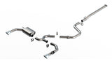 BORLA / CAT-BACK EXHAUST SYSTEM / CHROME TIPS (140925) *** HYUNDAI ELANTRA-N (2022-2025) 2.0L TURBO