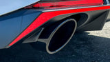 BORLA / CAT-BACK EXHAUST SYSTEM / CHROME TIPS (140925) *** HYUNDAI ELANTRA-N (2022-2025) 2.0L TURBO