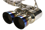 INVIDIA / R400 GEMINI / CAT-BACK EXHAUST SYSTEM / TITANIUM BLUE TIPS (HS08ST5GM4ST) *** SUBARU WRX (2008-2014), SUBARU WRX STI (2008-2014) *** HATCHBACK ONLY