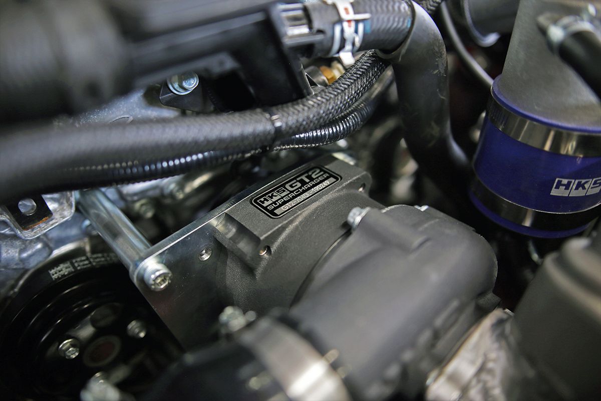 HKS / GT2 PRO SUPERCHARGER KIT (12001-KZ001) *** MAZDA MX5 MIATA (2016-2018) 2.0L ENGINE