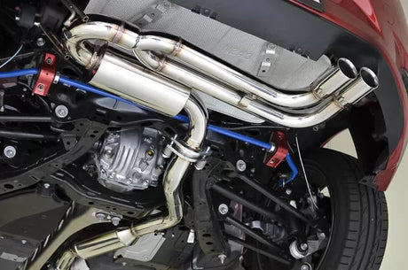 CORKSPORT / AXLE-BACK EXHAUST SYSTEM / POLISHED TIPS (NDM-6-100-10) *** MAZDA MX5 MIATA (2016-2026) 2.0L ENGINE