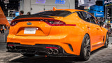 BORLA / CARBON FIBER EXHAUST TIPS (20165) *** KIA STINGER GT (2018-2020) 3.3L TWIN TURBO