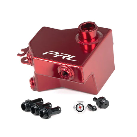 PRL MOTORSPORTS / COOLANT EXPANSION TANK / BLACK COLOR (PRL-EXPTNK-BLK) *** ACURA INTEGRA TYPE-S / DE5 (2024-2026) 2.0L TURBO, HONDA CIVIC (2016-2021) 1.5L TURBO, HONDA CIVIC TYPE-R / FL5 (2023-2026) 2.0L TURBO