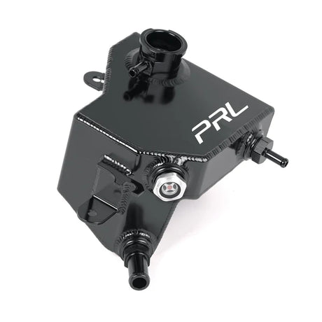 PRL MOTORSPORTS / COOLANT EXPANSION TANK / BLACK COLOR (PRL-EXPTNK-BLK) *** ACURA INTEGRA TYPE-S / DE5 (2024-2026) 2.0L TURBO, HONDA CIVIC (2016-2021) 1.5L TURBO, HONDA CIVIC TYPE-R / FL5 (2023-2026) 2.0L TURBO
