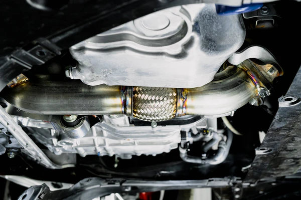 PRL MOTORSPORTS / EXHAUST FRONT-PIPE UPGRADE (PRL-FL5-FP) *** ACURA INTEGRA TYPE-S / DE5 (2024-2026), HONDA CIVIC TYPE-R / FL5 (2023-2026) 2.0L TURBO