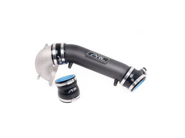 PRL MOTORSPORTS / TURBOCHARGER INLET PIPE KIT / MATTE CARBON FIBER TUBING (PRL1.1046.1.CARM) *** ACURA INTEGRA TYPE-S / DE5 (2024-2026), HONDA CIVIC TYPE-R / FL5 (2023-2026) 2.0L TURBO