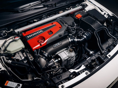 PRL MOTORSPORTS / TURBOCHARGER INLET PIPE KIT / MATTE CARBON FIBER TUBING (PRL1.1046.1.CARM) *** ACURA INTEGRA TYPE-S / DE5 (2024-2026), HONDA CIVIC TYPE-R / FL5 (2023-2026) 2.0L TURBO