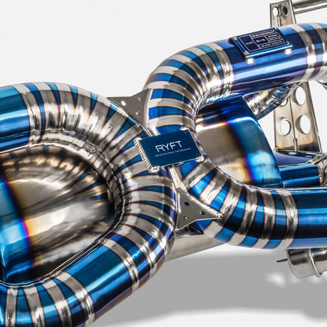 RYFT / TITANIUM PERFORMANCE EXHAUST (21-40-0001) *** AUDI R8 V10 (2015-2019)