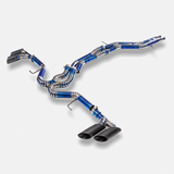 RYFT / TITANIUM EXHAUST / WITH CARBON FIBER TIPS (27-40-5013) *** LAMBORGHINI URUS (2018-2026)