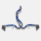 RYFT / TITANIUM EXHAUST / WITH CARBON FIBER TIPS (27-40-5013) *** LAMBORGHINI URUS (2018-2026)