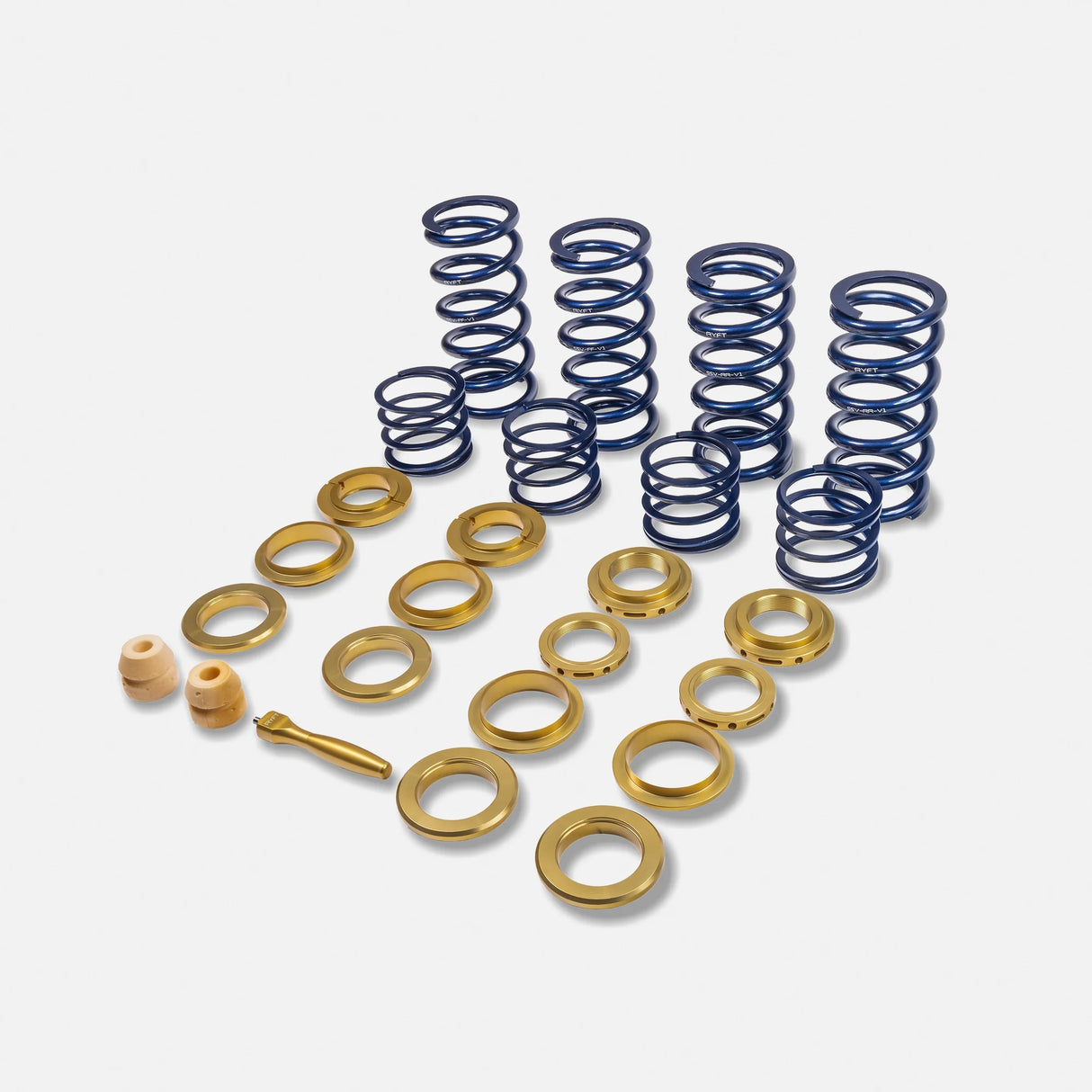 RYFT / ADJUSTABLE LOWERING SPRINGS / SUSPENSION KIT (27-70-6003) *** LAMBORGHINI AVENTADOR (S, SV, SVJ, ULTIMAE)