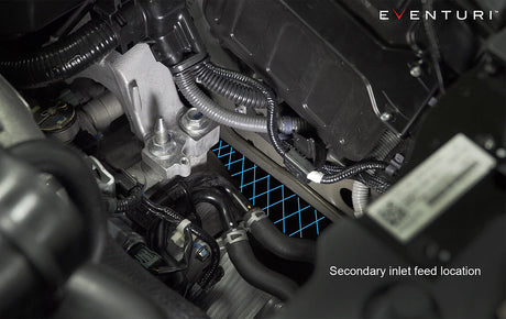 EVENTURI / CARBON FIBER / COLD AIR INTAKE SYSTEM (EVE-FK8-CF-INT) *** HONDA CIVIC TYPE-R (2017-2021) 2.0L TURBO / FK8