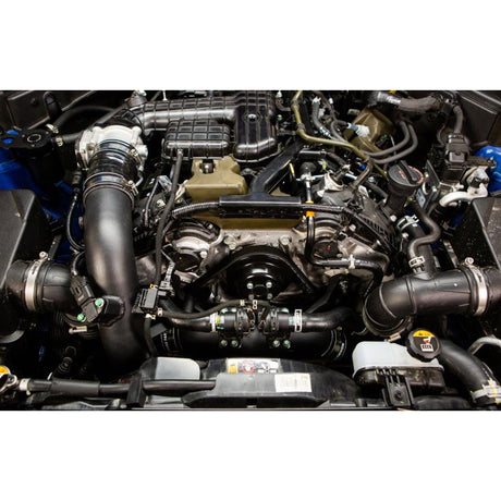 MISHIMOTO / FRONT MOUNT INTERCOOLER KIT / SILVER CORE WITH BLACK CHARGE-PIPES (MMINT-STNGR-18SL) *** KIA STINGER GT (2018-2023) 3.3L TWIN TURBO