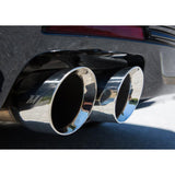 MISHIMOTO / CAT-BACK EXHAUST SYSTEM / QUAD POLISHED TIPS (MMEXH-CAM4-16QTPP) *** CHEVROLET CAMARO (2016-2023) 2.0L TURBO