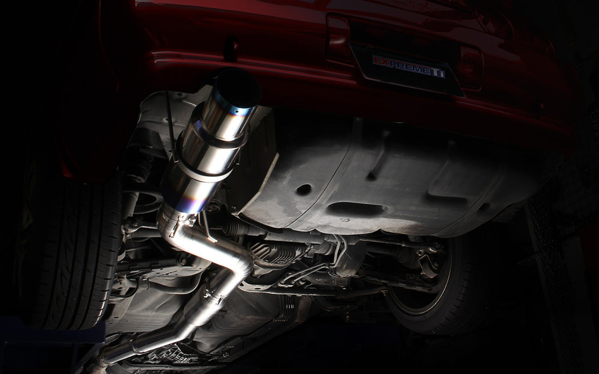 TOMEI / EXPREME TI / FULL TITANIUM CAT-BACK EXHAUST SYSTEM (TB6090-NS05A) *** NISSAN SKYLINE GTR / R32 (1989-1994) BNR32