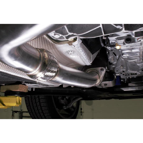 MISHIMOTO / CAT-BACK EXHAUST SYSTEM / DUAL BLACK TIPS (MMEXH-CAM4-16DTPBK) *** CHEVROLET CAMARO (2016-2023) 2.0L TURBO