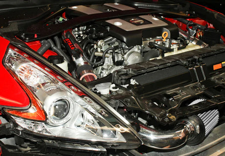STILLEN / GEN 3 LONG TUBE / COLD AIR INTAKE SYSTEM / DRY FILTER (402852DF) *** NISSAN 370Z (2009-2020) VQ37VHR ENGINE