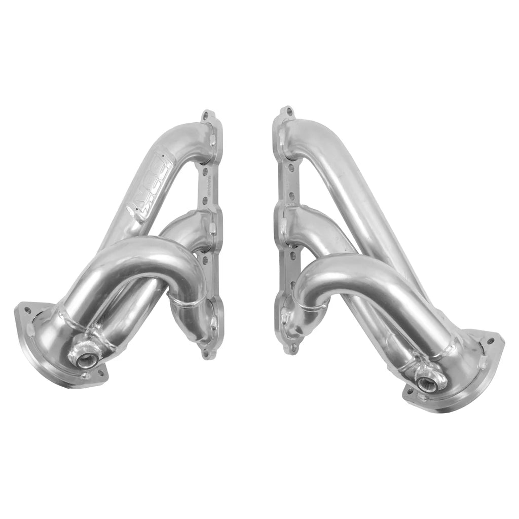 BBK PERFORMANCE / SHORTY STREET PERFORMANCE HEADERS / POLISHED SILVER CERAMIC COATED (40400) *** DODGE CHALLENGER (2008-2010) 3.5L / V6 ENGINE