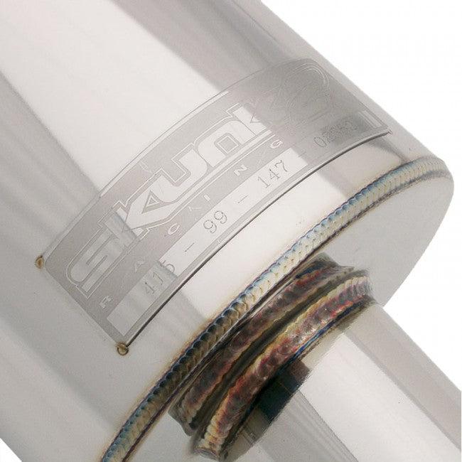 SKUNK2 / MEGA POWER / 60 MM / CAT-BACK EXHAUST SYSTEM (413-05-1530) *** ACURA INTEGRA (2000-2001) B18C / GSR / 1.8L ENGINE